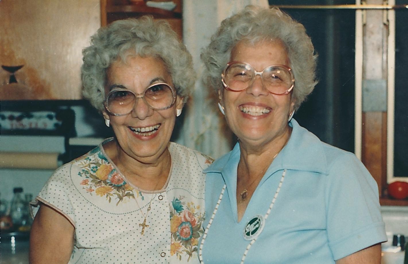 Image of two women smiling 