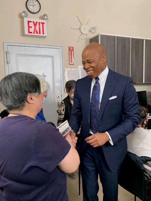 Mayor visited Jay Harama on April 25th, 2023