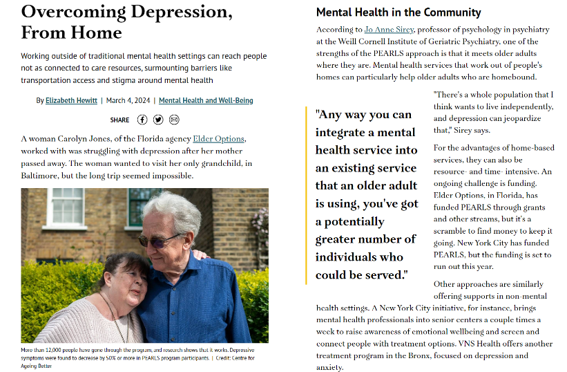 Dr. Sirey quoted on Next Avenue